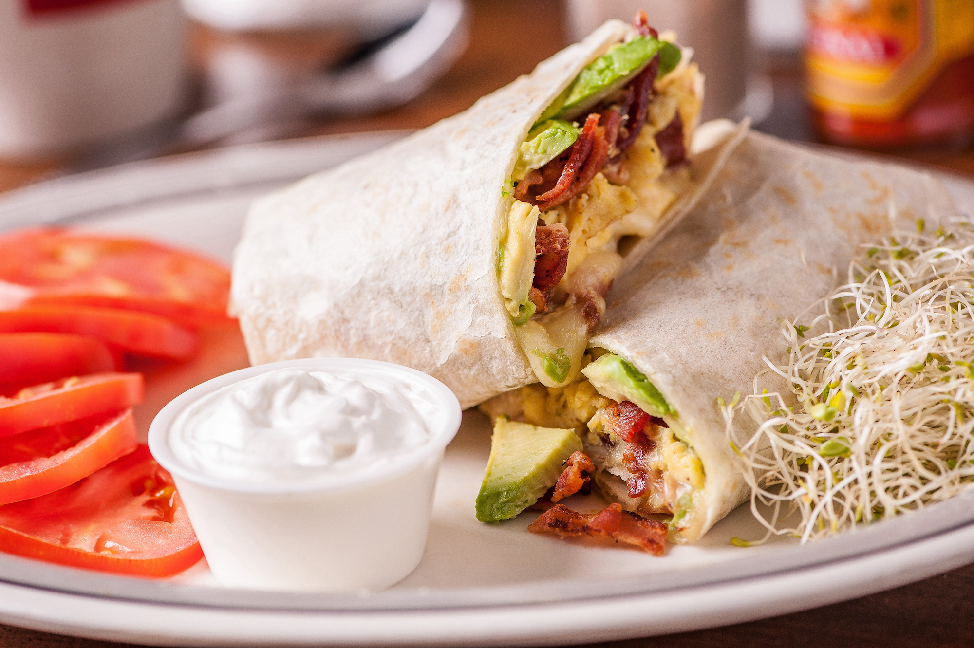 Breakfast burrito