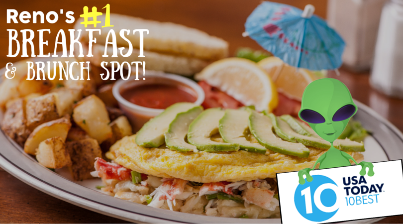 Voted Reno’s #1 Breakfast & Brunch Spot By USA Today!